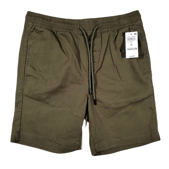 And Now This Brushed‎ Twill Everyday Short Mens Small Olive Green - Picture 1 of 3